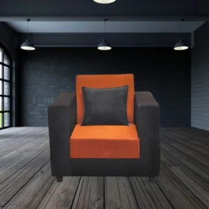 One Seater Sofa Fabric Light