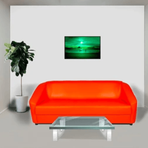 RM Home MexicoThree Seater Sofa (Red, X-Large)