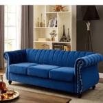 3 seater sofa Blue