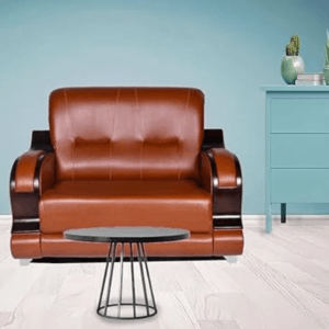 Two Seater Sofa Leatherette Ten